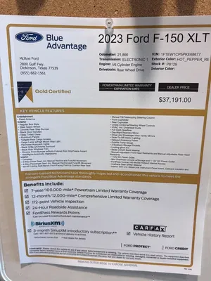 used 2023 FORD