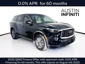 new 2025 INFINITI