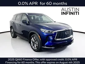 new 2025 INFINITI