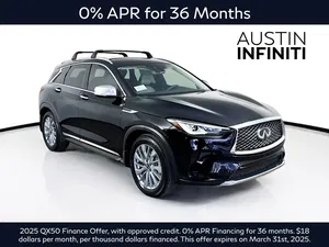 new 2025 INFINITI