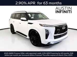 new 2025 INFINITI