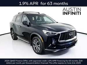 new 2025 INFINITI