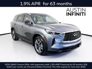 new 2025 INFINITI