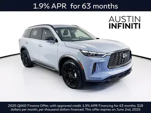 new 2025 INFINITI