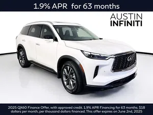 new 2025 INFINITI