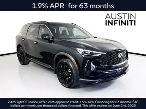 new 2025 INFINITI