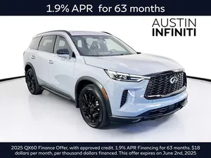 new 2025 INFINITI